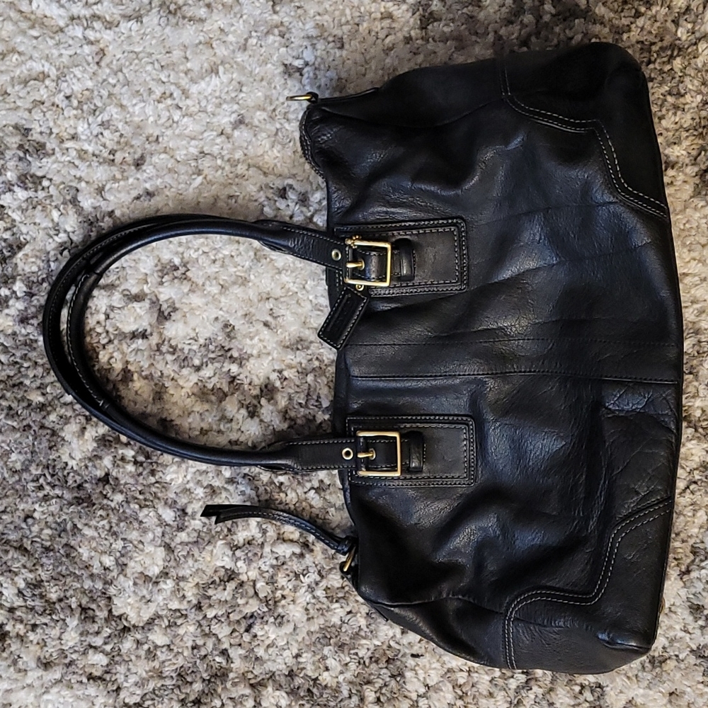Vintage Coach Hamilton Leather Satchel